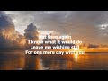 One More Day by Diamond Rio (with lyrics)