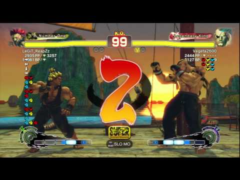 LeGiT_ReapZz (Akuma) Vs Vegeta2600 (Sagat) SSF4 AE Ranked Matches - PSN
