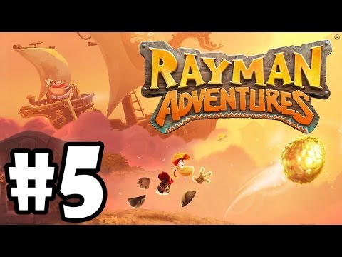 Rayman Adventures (Adventure 13 - 15) iOS / Android Gameplay Video - Part 5