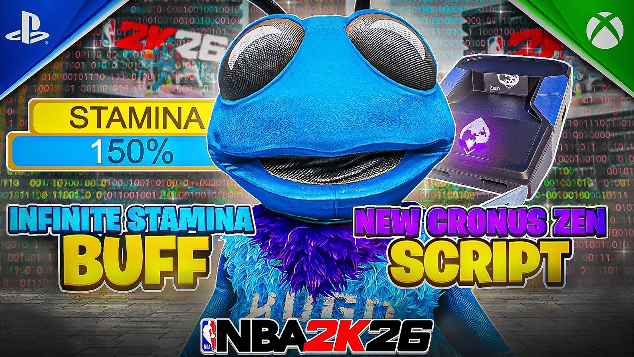 BEST NBA 2K26 Cronus Zen Script for AUTO GREEN + INFINITE STAMINA!