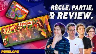 HOT STREAK  - La règle, la partie, la critique ! --- Et la comparaison avec Athlètes de Compète !