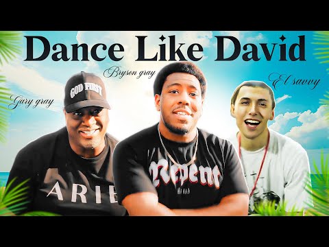 We made a Latin/English song called "Dance Like David"