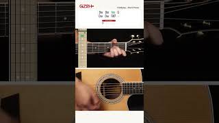 Don't Panic Guitar Lesson - Coldplay #dontpanic #coldplay #guitar