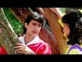 Mujhe Neend Na Aaye Jhankar Dil 1990 Amir Khan Madhuri Dixit Udit Narayan Anuradha Paudwal