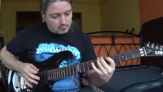 Pokolgép - Most már elég (guitar solo cover)