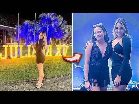 FESTA DE 15 ANOS DA JULIANA BALTAR + ARRUME-SE COMIGO