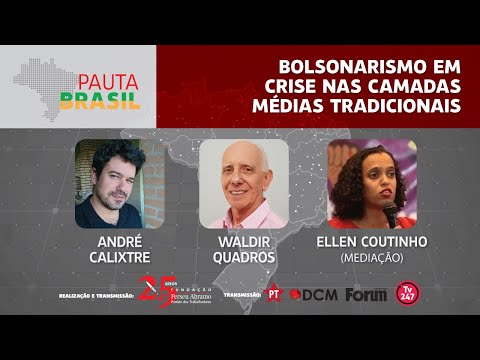 #aovivo | Bolsonarismo em crise nas camadas médias tradicionais | Pauta Brasil