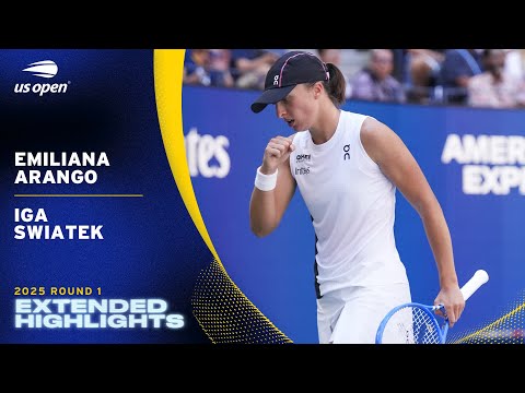 Emiliana Arango vs. Iga Swiatek Extended Highlights | 2025 US Open Round 1