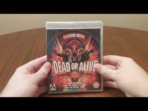 Dead or Alive Trilogy Dir. Takashi Miike Arrow Video Blu-Ray Unboxing