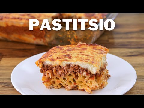 Pastitsio | Greek Lasagna Recipe 🇬🇷