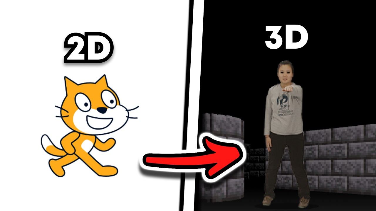 I Made a 3D Horror Game In Scratch