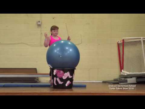 Jenna Williams Erickson Elementary School Turbo Talent Show 2016