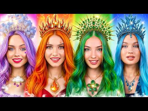 Księżniczka Ognia, Wody, Powietrza i Ziemi! Królestwa Czterech Żywiołów w Realu