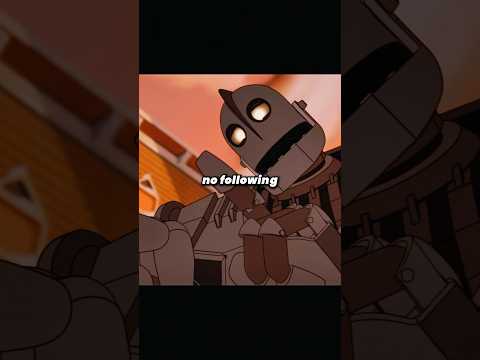 Iron giant saves everyone….