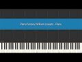 Piano Fantasy (William Joseph) - Piano, Synthesia Piano Tutorial