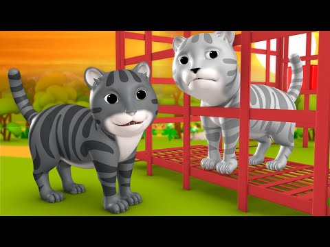 Kali Aur Safed Billi Hindi Moral Stories for Kids 3D Animated | Cat Tales