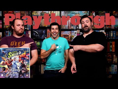 Smash Up: Disney Edition Full Playthrough | The Game Haus