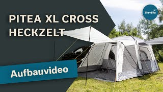 Skandika Pitea XL Cross Heckzelt | Zelt Aufbau | Für alle Pitea Zelte mit Fahrzeugschleuse am Heck