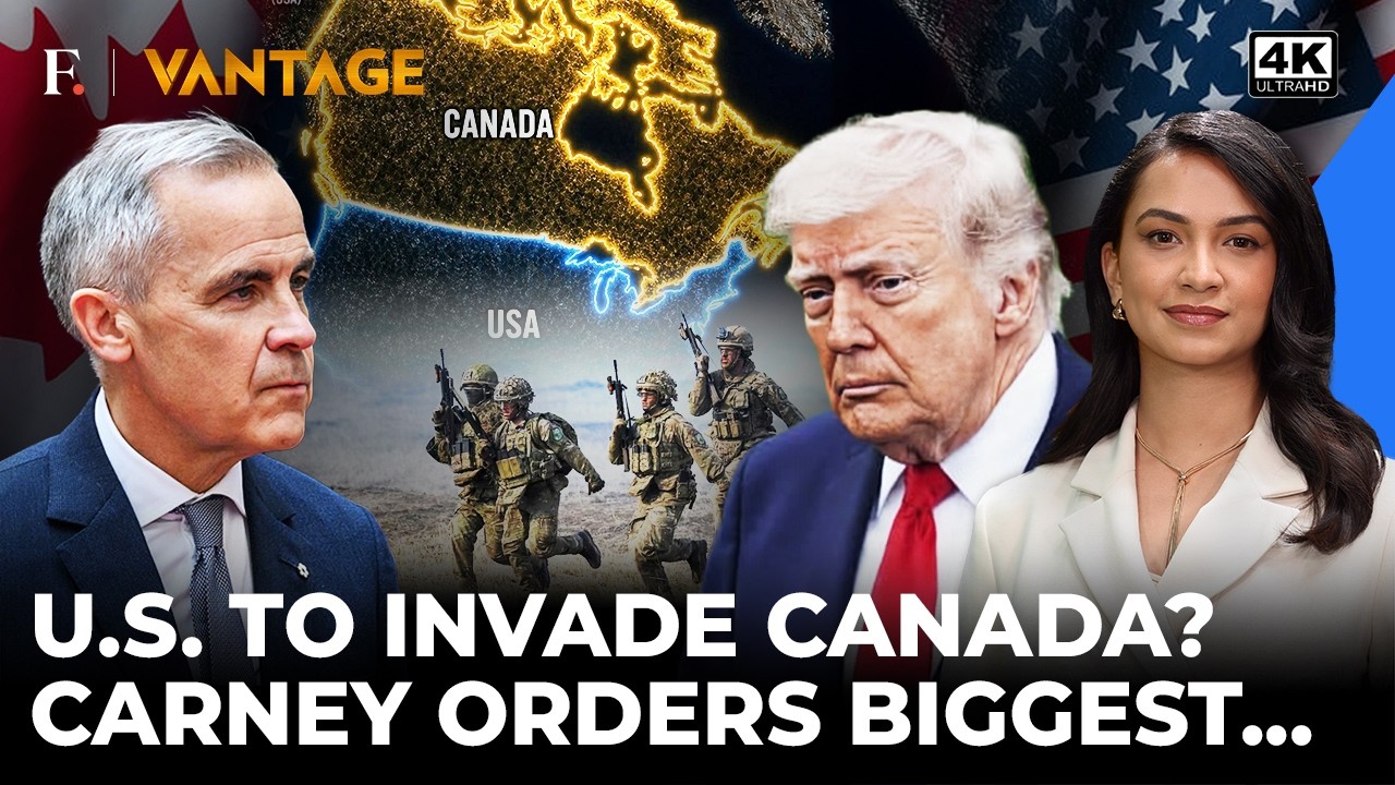 'Taliban-Style Tactics...': Carney's Audacious Move As Trump Threatens To Invade Canada | Vantage