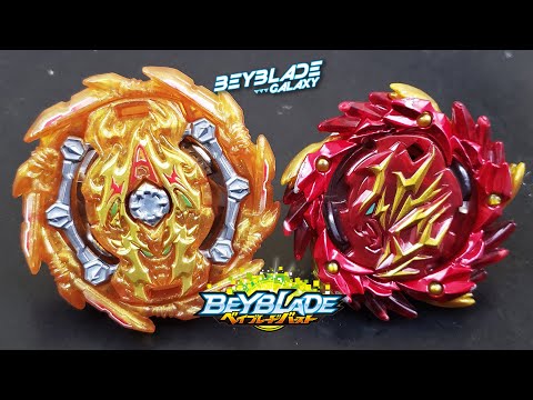 BUSHIN ASHURA .13.αn SEN vs SHINING αMATERIOS .0.Ds' - Beyblade Burst