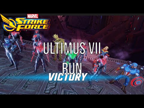 My First Official Run on Ultimus VII - Marvel Strike Force