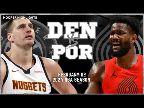 Exciting NBA Game: Nuggets vs Blazers