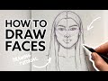 HOW I DRAW FACES Drawing Tutorial