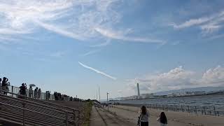 ブルーインパルス　堺浜から　2025/07/12