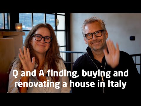 S:1 E:6 - Perguntas e respostas ENCONTRAR, COMPRAR E RENOVAR UMA CASA NA ITÁLIA, Lago de Como e Piemonte.