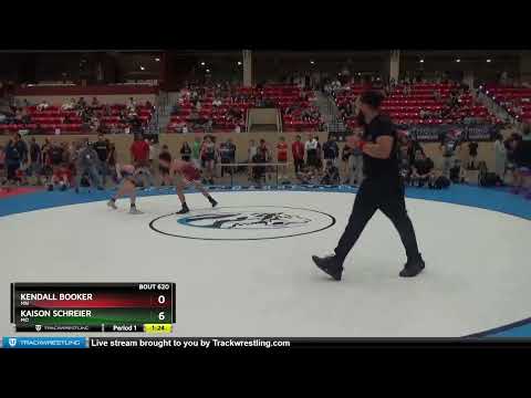 94 Lbs Round 1 - Kendall Booker, MN Vs Kaison Schreier, MO 0522