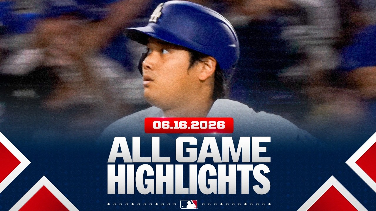 Highlights from ALL GAMES on 6/16 (Shohei’s homer is the difference, Schwarber’s 25th HR and MORE!)