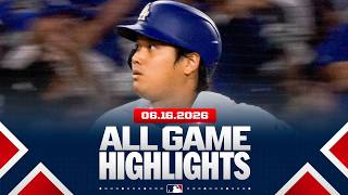 Highlights from ALL GAMES on 6/16 (Shohei’s homer is the difference, Schwarber’s 25th HR and MORE!)