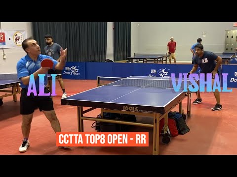 Ali SADEGHIFAR [1946] vs Vishal SURYAVANSHI [1439] - CCTTA Top8 Open - Round Robin