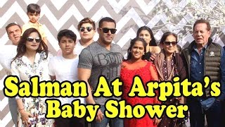 Salman Khan, Sangeeta Bijlani And Others Are Arpita's Baby Shower