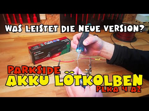 Angeheizt: Akku-Lötkolben PLKA 4 A2 von LIDL - PARKSIDE®