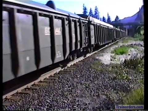 Classic Railroad Series 1002 - BC Rail, 1990, Brand New GE's at Mons