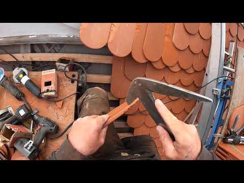 Ochsenauge Teil 1 - Ansatz - Fledermausgaube in Biberschwanzdeckung