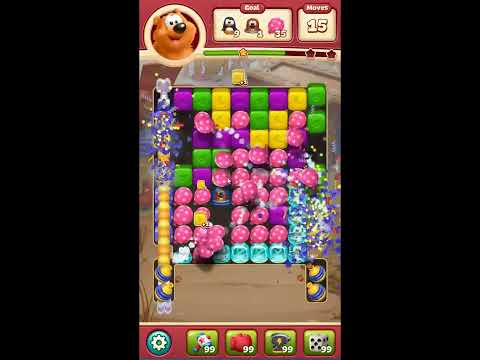 Toon Blast Level 7563 - NO BOOSTERS 🐻🐺🐱 | SKILLGAMING ✔️