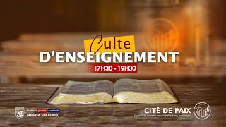 CULTE D'ENSEIGNEMENT DU 09.09.2026