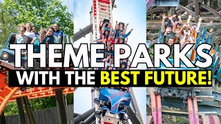 10 Theme Parks With The BEST Futures & NEW Coaster Predictions!