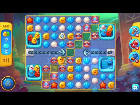 🥰 [FISHDOM Walkthrough] Level 8462