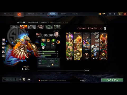 dota2fullmatch - MoonMeander - Phoenix - TSM FTX vs Gaimin Gladiators - ESL One 2022