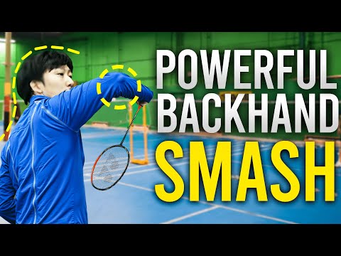 How to Play POWERFUL Backhand Smashes (Live Tutorial)