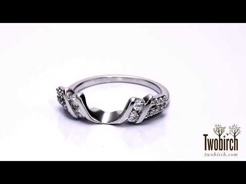 Double Row Ring Wrap - TwoBirch - RW737-E