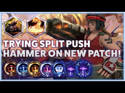 Sgt Hammer Napalm - TRYING SPLIT PUSH HAMMER ON NEW PATCH! - B2GM Season 2 2025