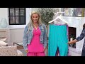 Breezies Lounge Lace Trim Pant On QVC