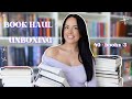 big book haul + unboxing 📖🎀 fantasy romance, special editions, & more