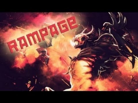 Terrorblade Rampage на 10 минуте