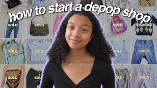 How To Start A Successful Depop Shop For Beginners! Get Sales Fast, Ship Orders And Make Money!