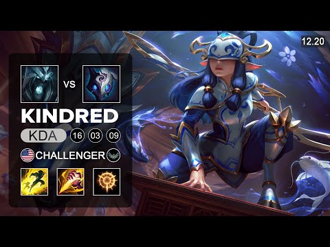 EDG JunJia Kindred vs Karthus Jungle - NA Challenger - Patch 12.20 Season 12